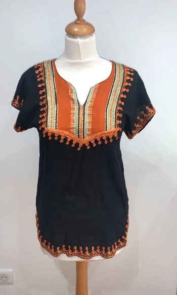 T-shirt tunique orientale bohème