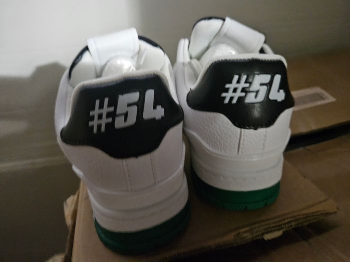Basket chaussure taille 43 neuve vert blanc - photo numéro 3
