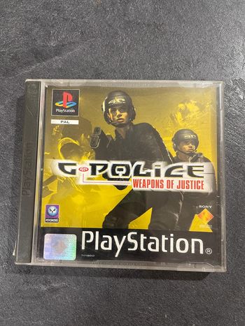 Jeux vidéos PS1 G Police Weapons of Justice