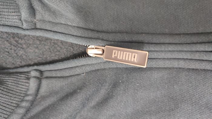 Vêtement vintage de marque Puma Virqin active veste zippé noir L #D84 - photo numéro 5
