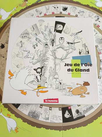 Jeu de l'oie du gland journal la hulotte complet 