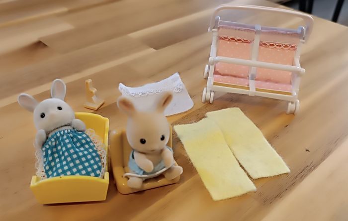 Poussette double Sylvanian - photo numéro 2