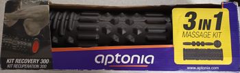 Kit Aptonia 3 en 1 de massage : rouleau, balle et stick de massage