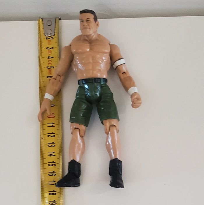 WWE Figurine de Catch Articulée de John Céna Jakks Pacific 1999  Bon état 18cm env. - photo numéro 6