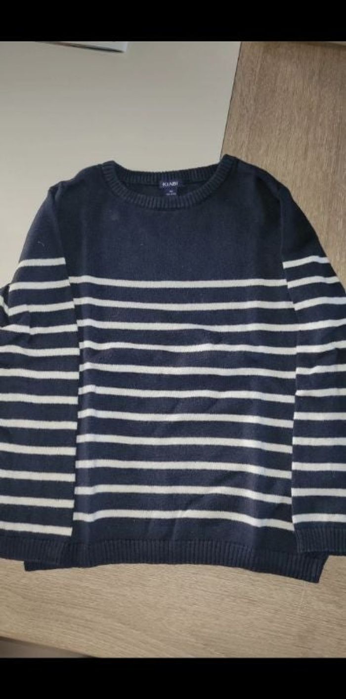 Pull marin garçon kiabi 6 ans