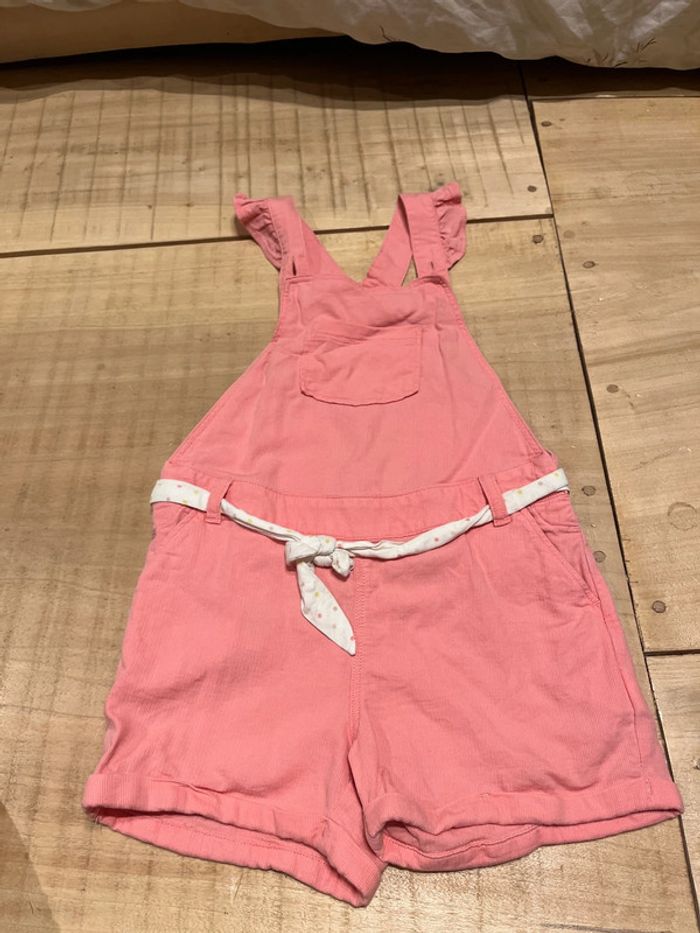 Salopette rose Orchestra 7ans comme neuve