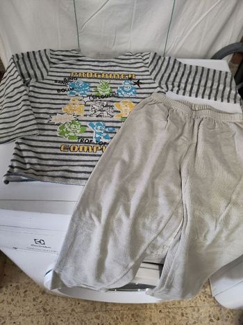 pyjama velours tissaia 6 ans progamer