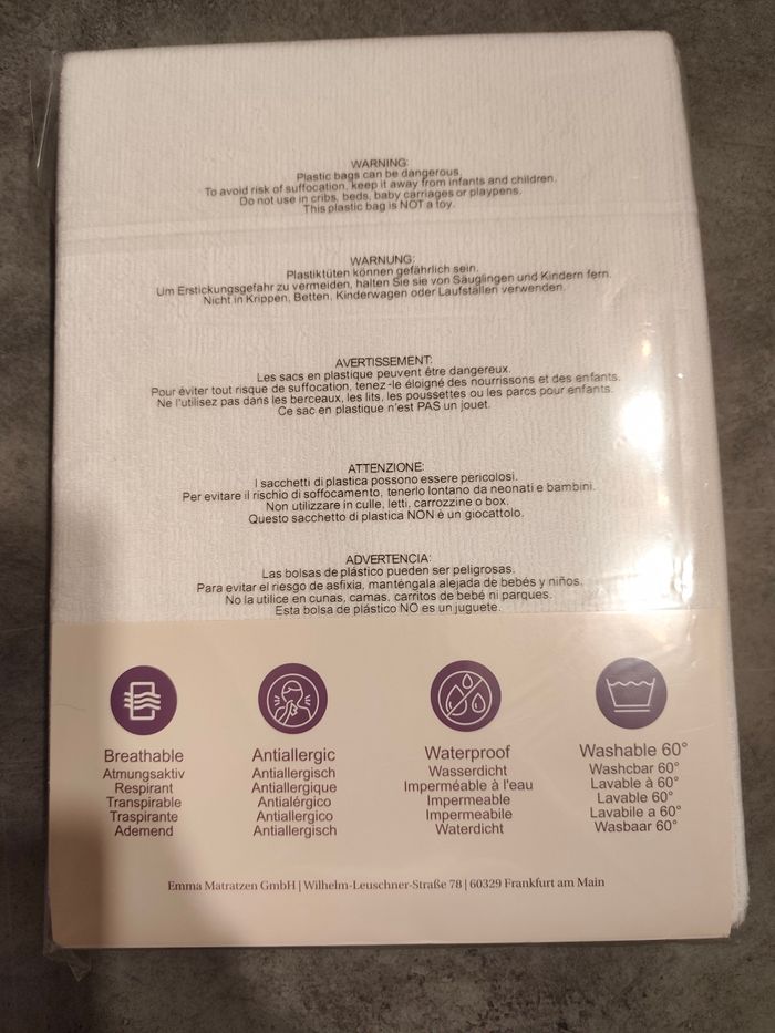 Protège matelas Emma 160*200 - photo numéro 2