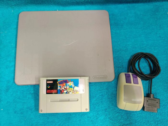 SNES Mario paint avec souris