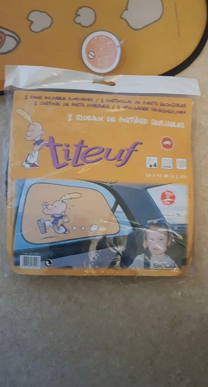 2 rideaux de portiére neuf