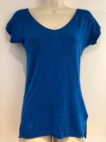 Pull long bleu Roy Naf-Naf XS/34