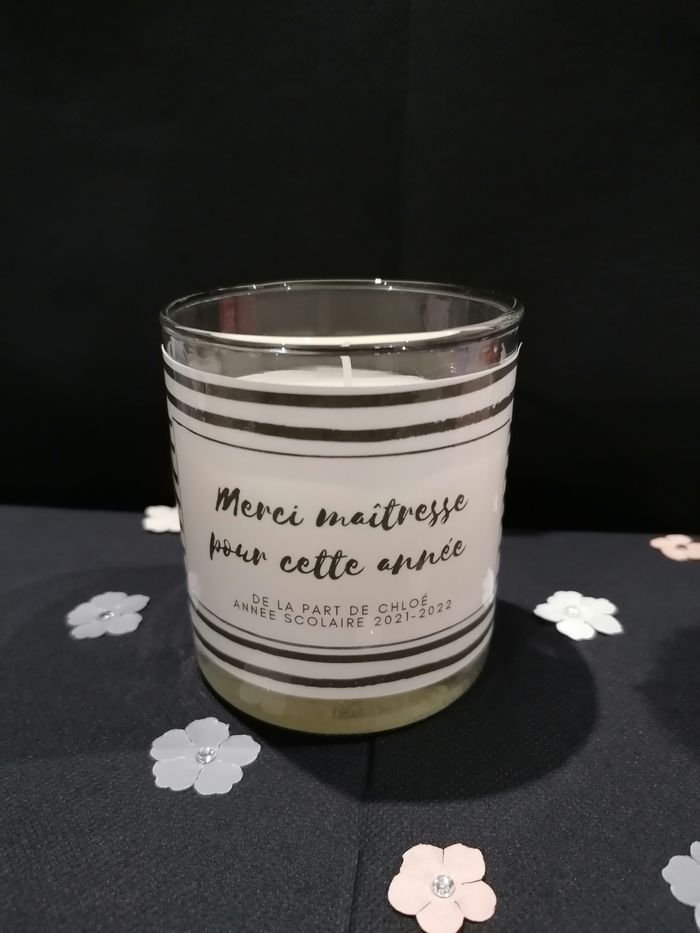Bougie personnalisable - photo numéro 5