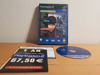 Disque de démos PlayStation 2 Magazine – 8 démos jouables, incluant Tom Clancy's Rainbow Six 3