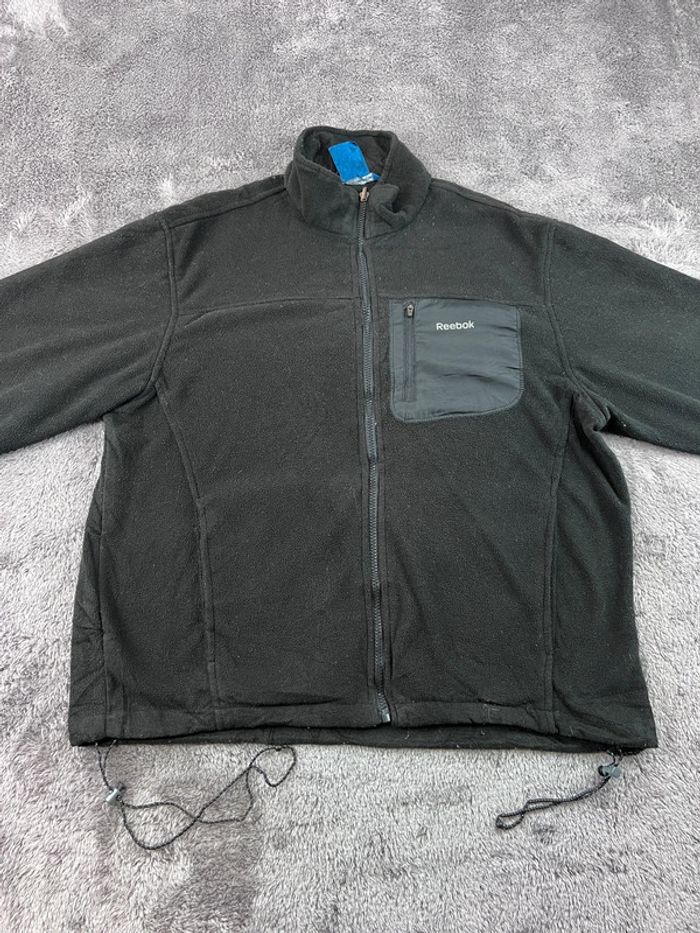 Veste polaire Reebok noire taille L – Homme casual - photo numéro 6