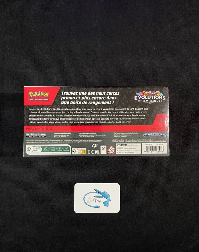 Pokémon Boîte Surprise Évolutions Prismatiques EV 8.5 : 50€ - photo numéro 2