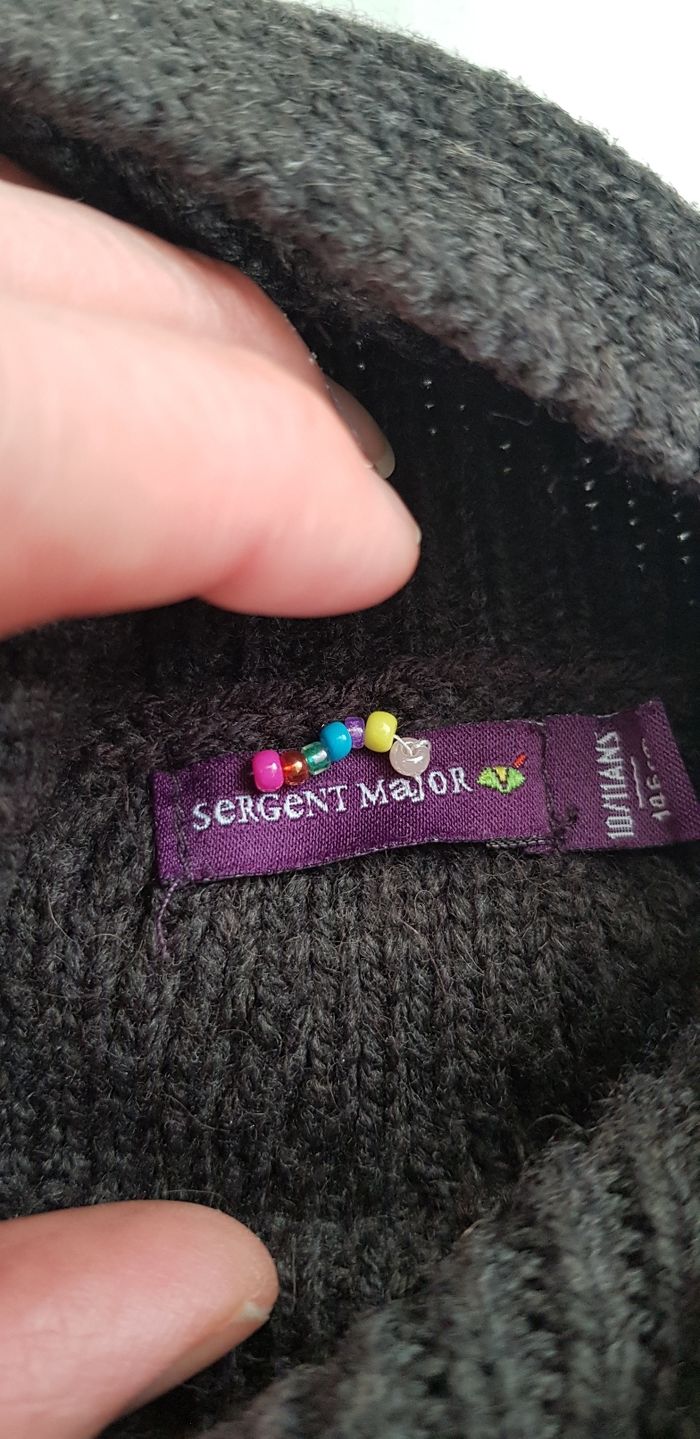 Poncho sergent major 10/11ans - photo numéro 4