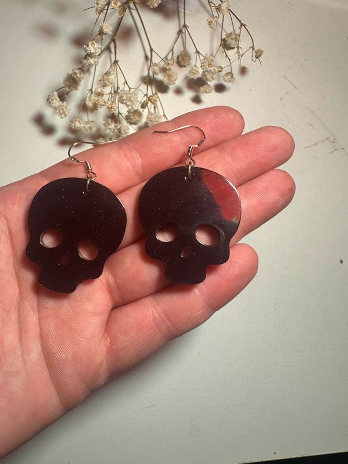 Boucles d’oreille crabe - photo numéro 3