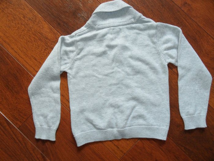 Gilet gris clair garçon, Kimbaloo, 3 ans NEUF - photo numéro 3