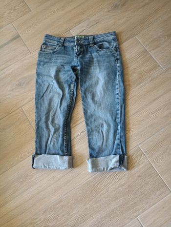 Pantacourt en jean taille 36