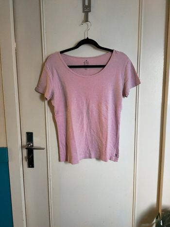 T-shirt sport rose clair