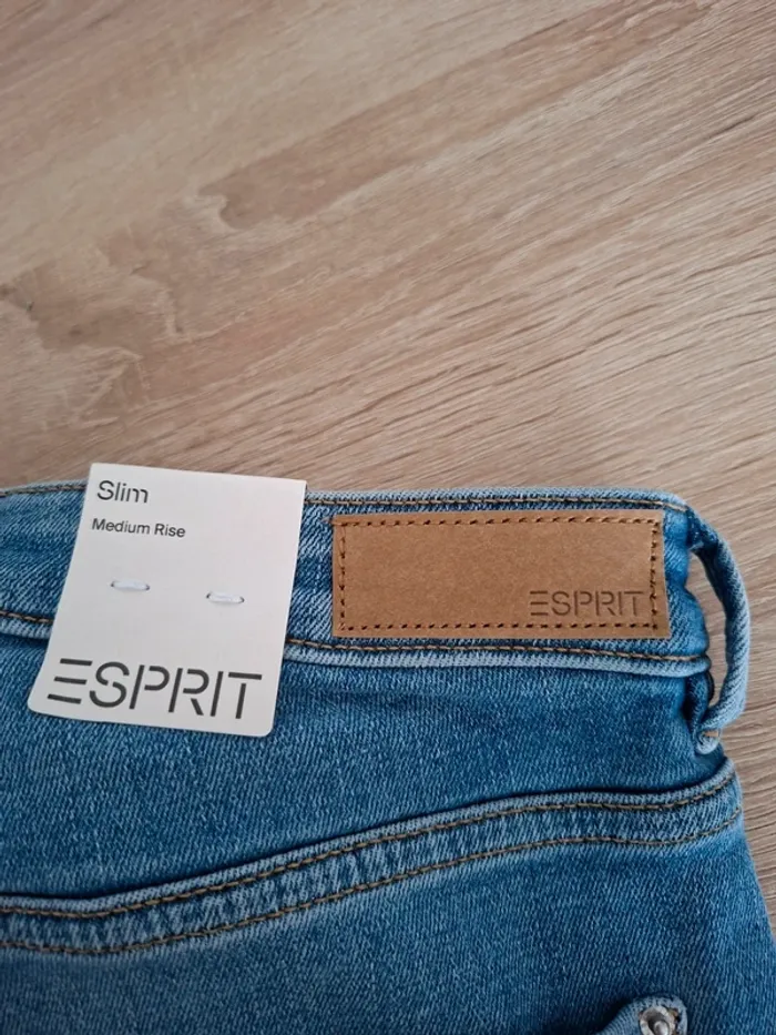 Jean slim Medium Rise taille moyenne Esprit - photo numéro 13