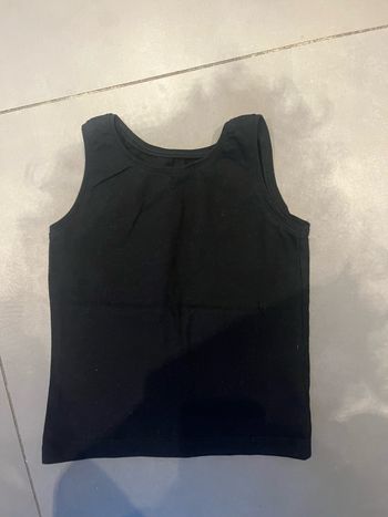 Débardeur noir fille 2 ans Zeeman