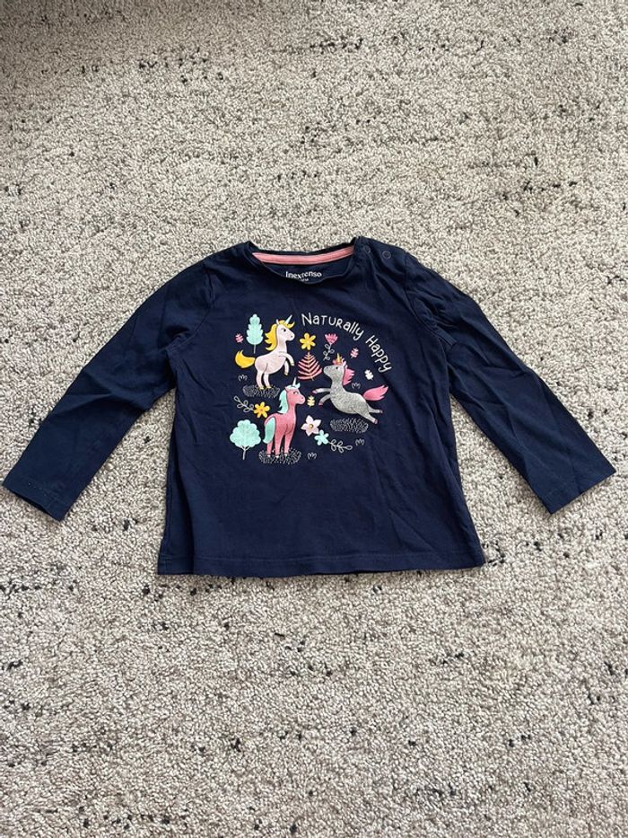 T-shirt fille 24 mois - photo numéro 2