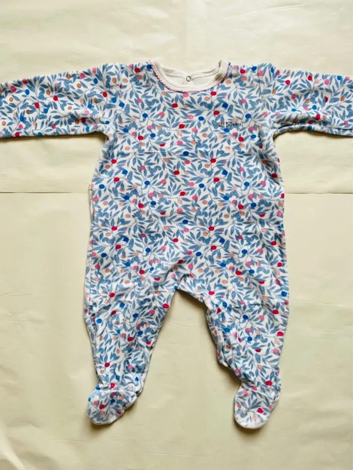 Pyjama fille 12 mois Petit Bateau