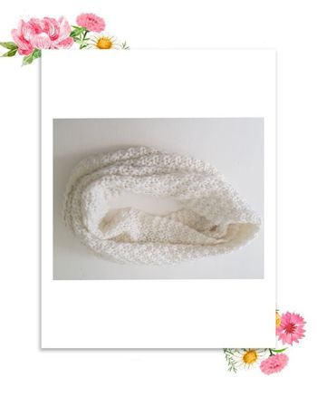 écharpe blanche