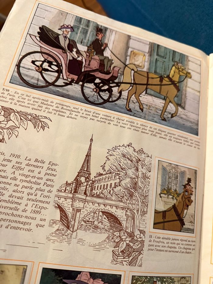 Grand album Panini complet Les Aristochats Disney stickers autocollants ancien vintage - photo numéro 4