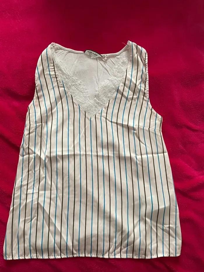 Top à rayures NafNaf - photo numéro 2