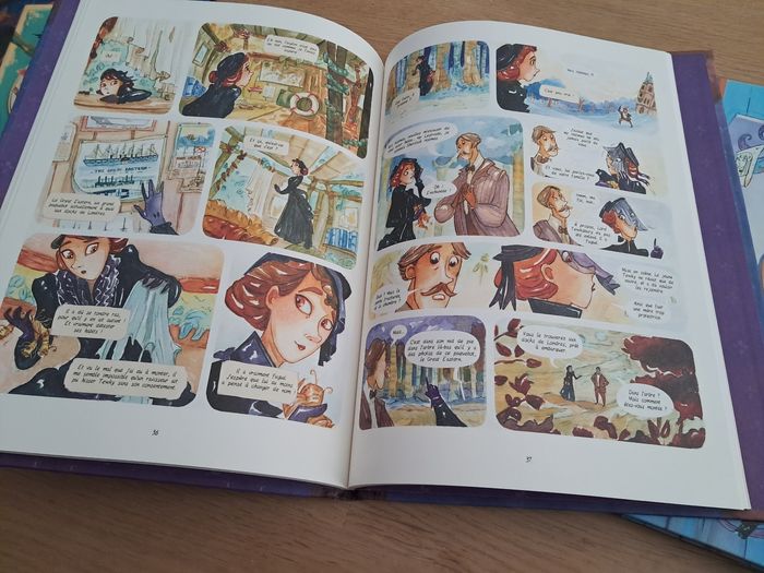 Lot de 3 BD Les enquêtes d’Enola Holmes - photo numéro 3