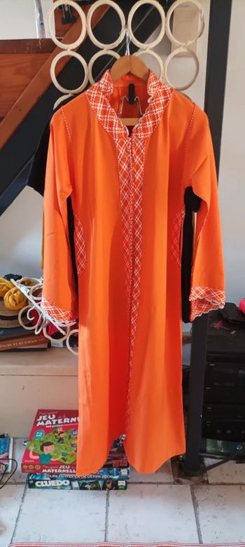 Caftan Lina orange femme