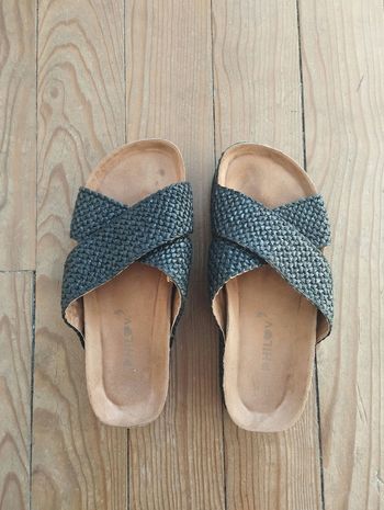 Sandales claquettes été 