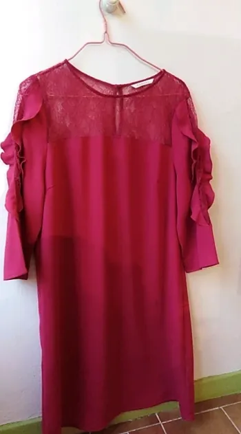 Robe rose framboise Camaïeu taille 40