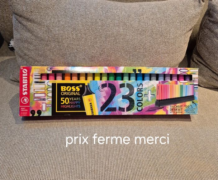23 stabilo Boss original surligneur neuf