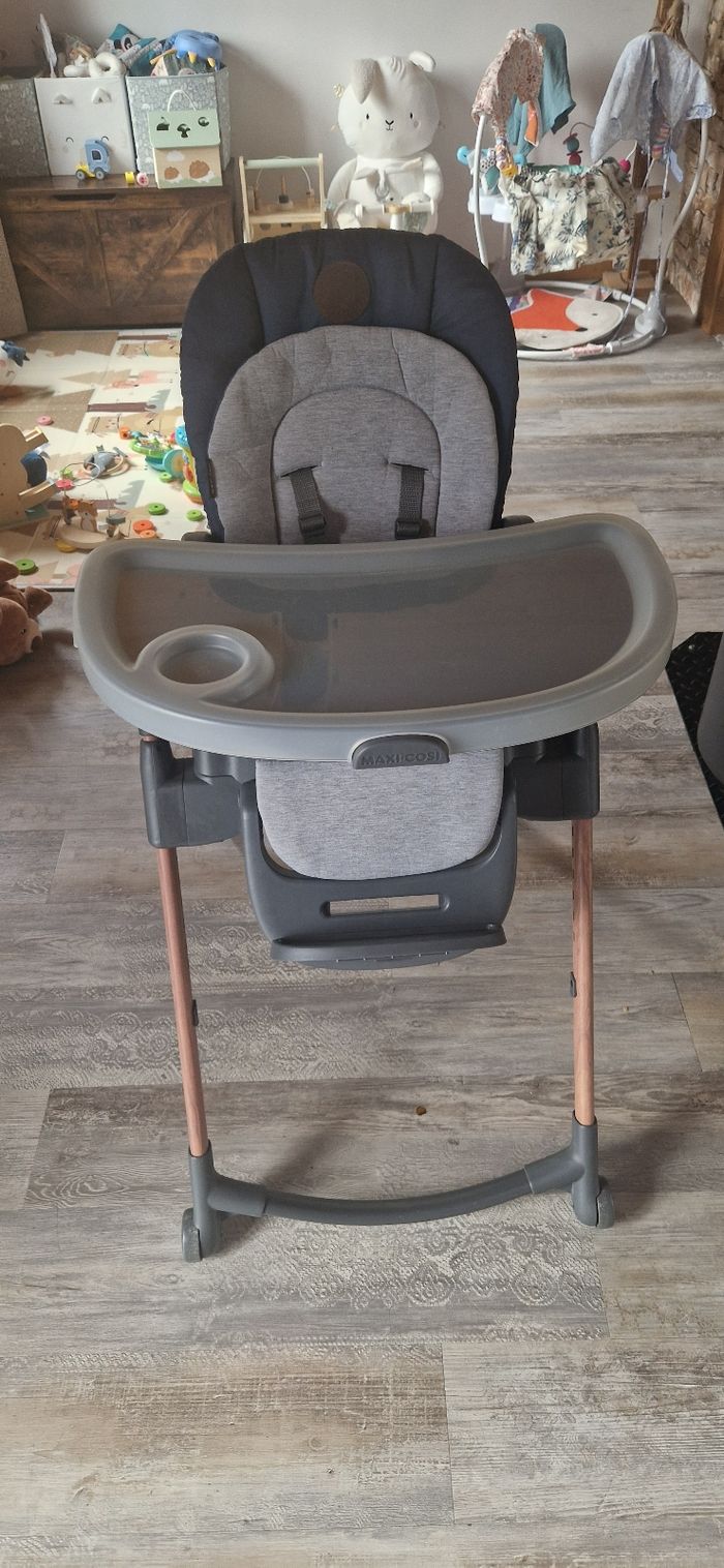 Chaise haute évolutive
