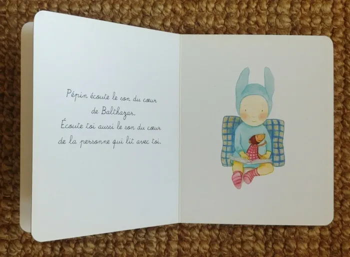 Bébé Balthazar - Écoute le silence - Pédagogie Montessori 0/3 ans de Marie-Hélène Place (2014) - photo numéro 4