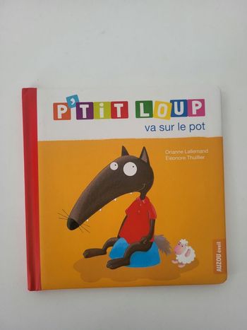 Livre P'tit Loup va sur le pot
