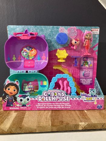 Gabby’s Dollhouse coffret de voyage Paradis des sirènes avec accessoires et personnages neuf sous blister