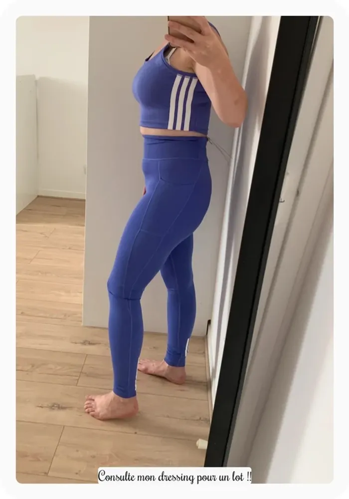 Brassière crop top adidas own the run - photo numéro 6