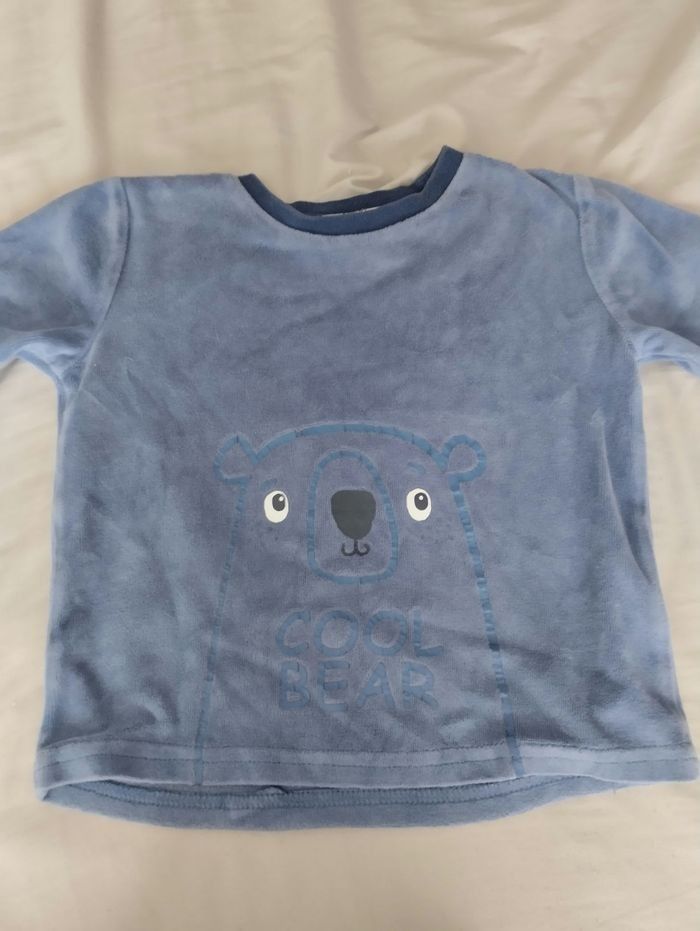 Pyjama velours Pocopiano taille 4 ans - photo numéro 4
