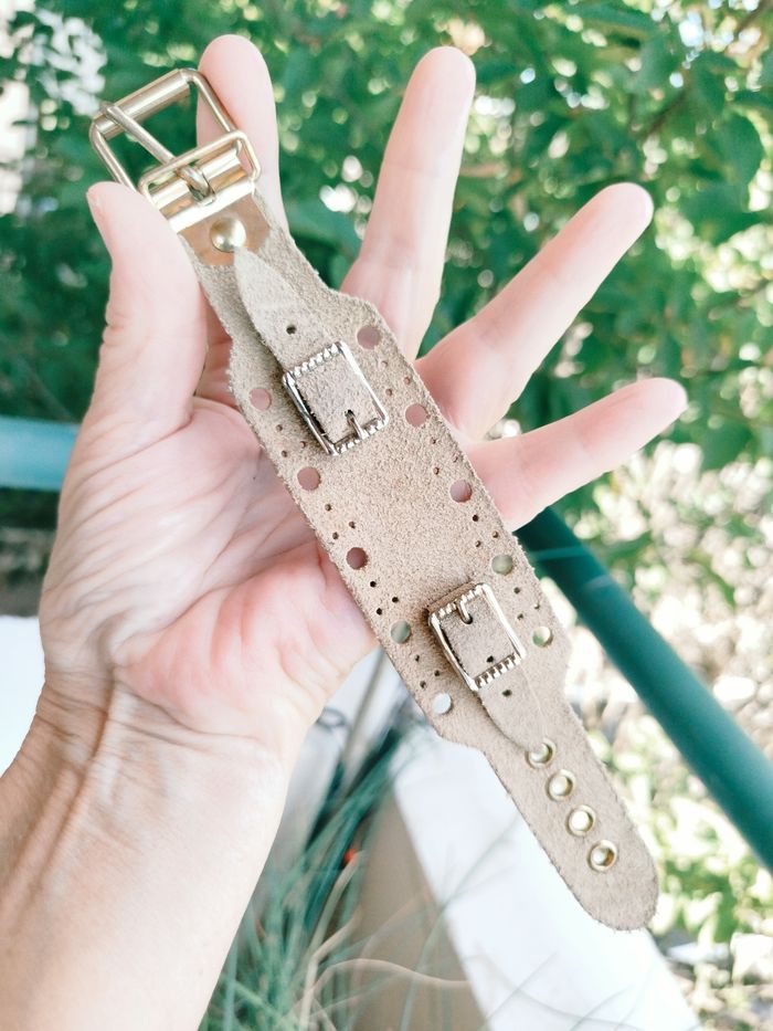 Bracelet Cuir peau BOHO - photo numéro 8