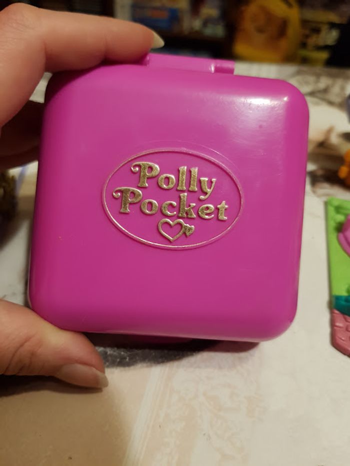 Lot polly pocket vintage - 1995 Livre Sparkle snowland + 1994 Maison lapin + 1989 wild zoo - photo numéro 10