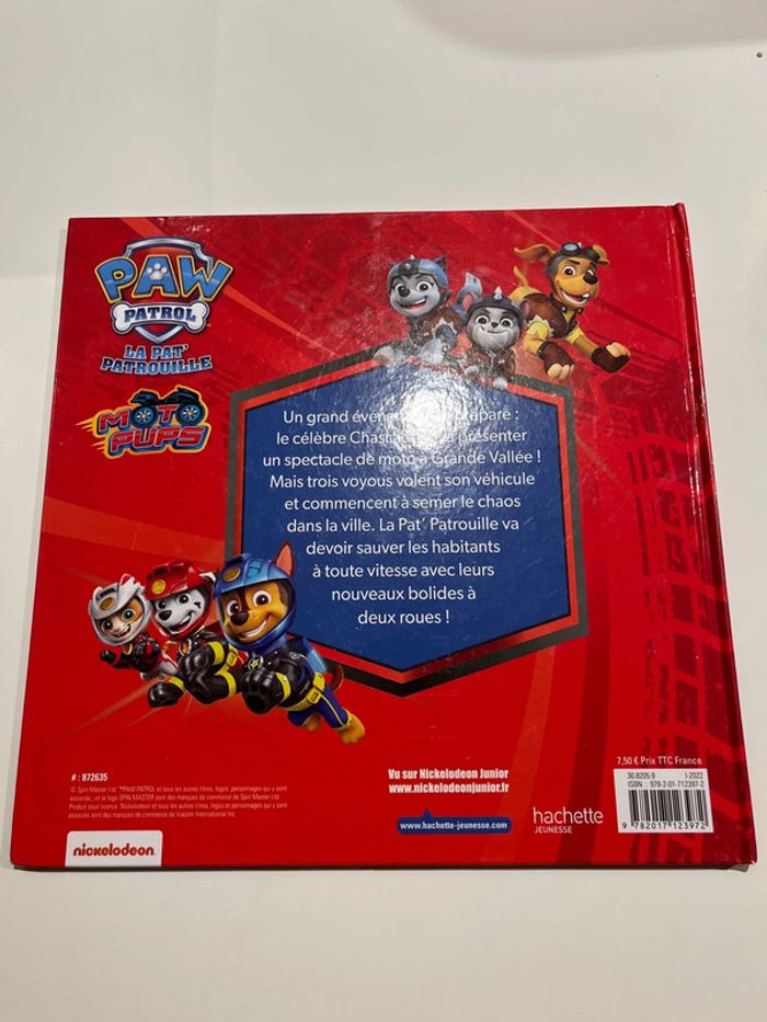 Livre pat patrouille les bolides de l’extrême - photo numéro 2