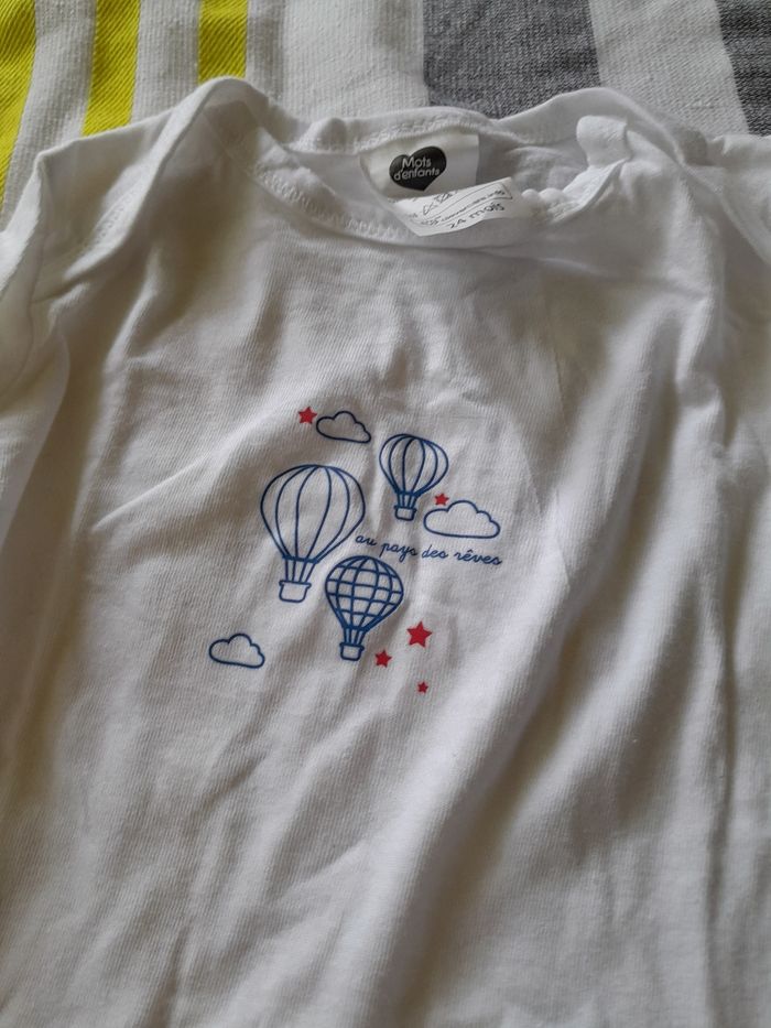 Lot de 4 boys 24 mois manche longue ou courtes imprimé ou uni différentes marque - photo numéro 6