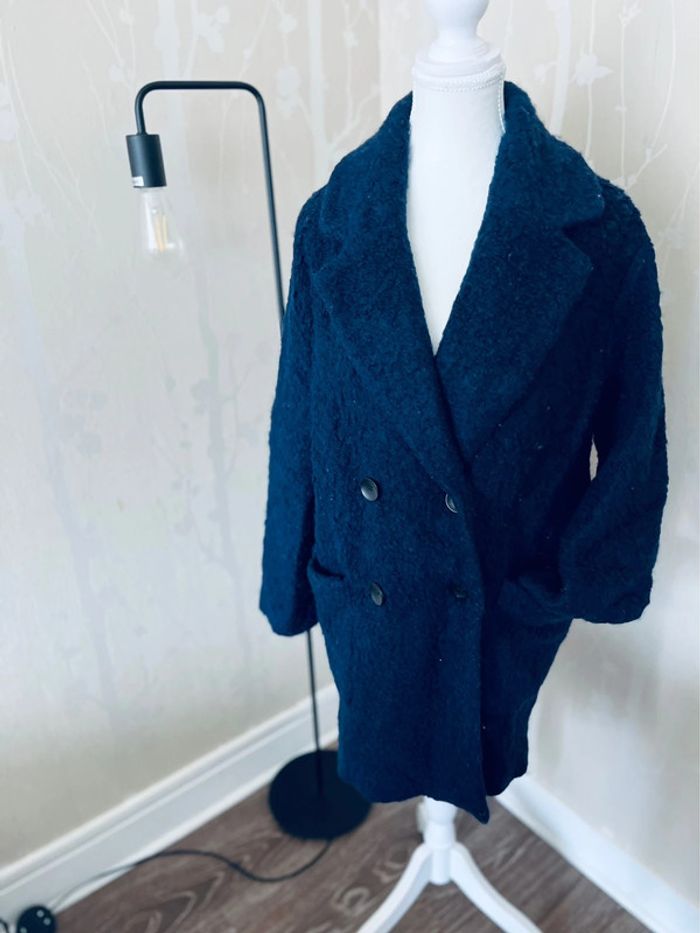 Manteau bleu marine - photo numéro 3