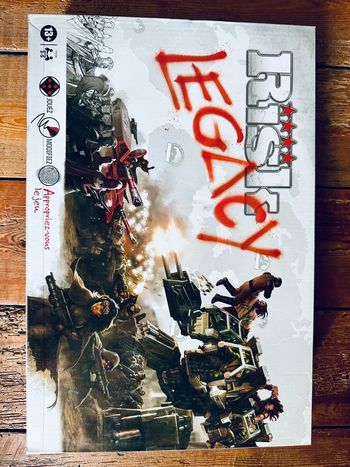 NEUF Jeu de société coffret Risk Legacy Hasbro Avalon Hill stratégie guerre