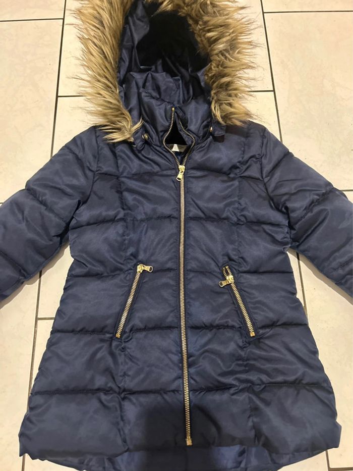 Doudoune bleu h&m fille