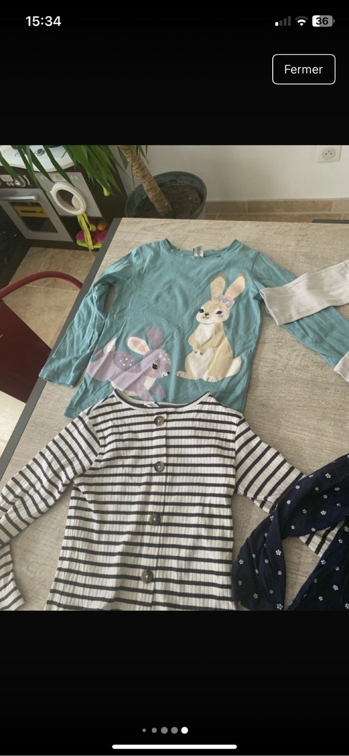 Lit de vêtements fille 4 ans - photo numéro 6